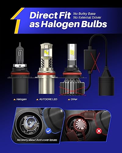9007 LED Bulbs (2 Count)