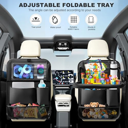 Car Backseat Organizer with Tablet Holder