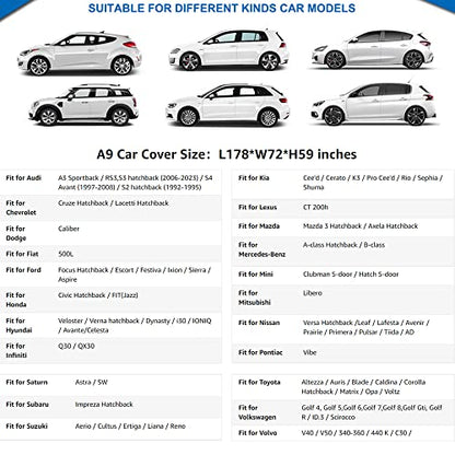 Waterproof Hatchback Car Cover All Weather