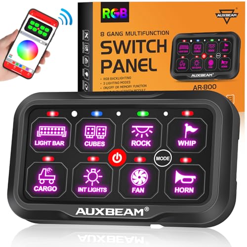8 Gang Switch Panel Bluetooth AR