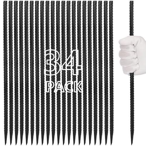 16 inches Rebar Stakes Heavy Duty (34 Count)
