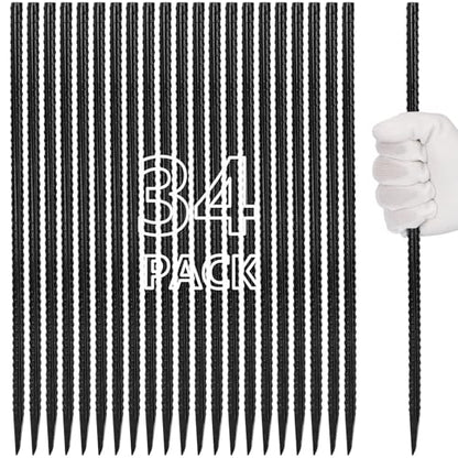 16 inches Rebar Stakes Heavy Duty (34 Count)