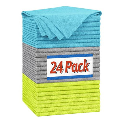 Microfiber Cleaning Cloth (24 Count)