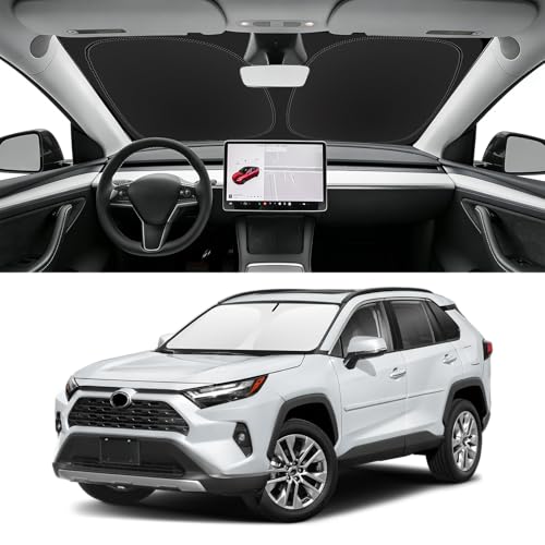 Custom Fit Windshield Sun Shade for Toyota RAV4 2013