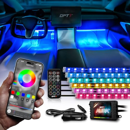 Aura Pro Multicolor Interior SUV & Van Lights w (6 Count)