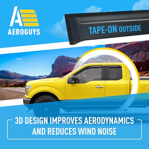 Extra Durable Window Deflectors Tape (4 Count)
