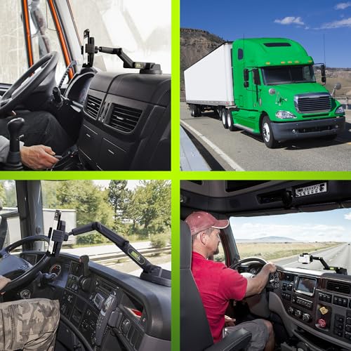 Cell Phone Mount for Truck Phone Holder for Truck Drivers