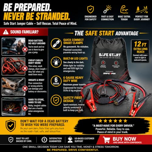Jumper Cable Heavy Duty Jumper Cables for Trucks