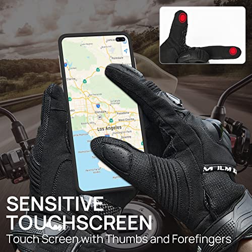 Motorcycle Gloves for Men Women Touchscreen Riding Gloves WD01