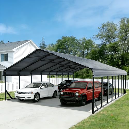 Heavy Duty 20x40 FT Metal Carport for 4 Cars