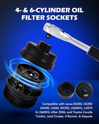 OMT Oil Filter Wrench Set