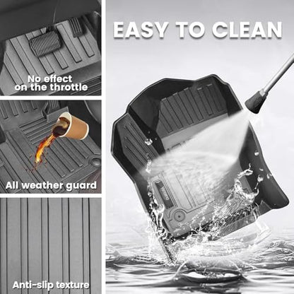 for 2019 2025 2026 Toyota Rav4 Hybrid Floor Mats and Cargo Mat All Weather Trunk Mat Waterproof Anti
