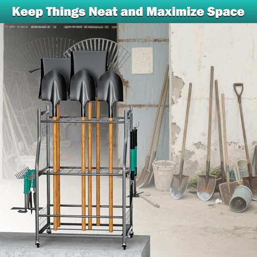Garden Tool Organizer Stand