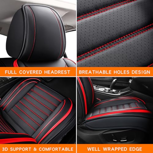 Leather Car Seat Covers Full Set