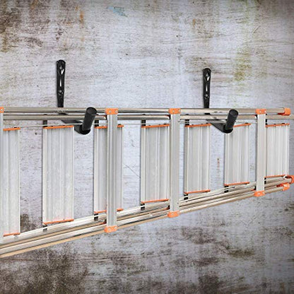Heavy Duty 13 Inches Jumbo Arm Indoor Outdoor Storage Wall Hooks (6 Count)