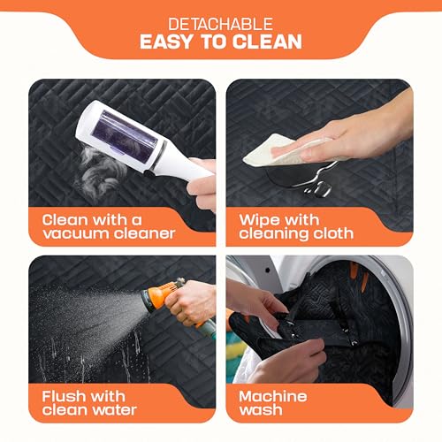 Hard Bottom Back Seat Extender for Dogs