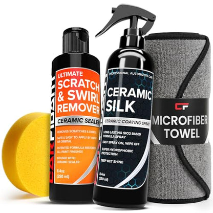 Scratch & Swirl Remover with Ceramic Silk (8.4 Ounce)