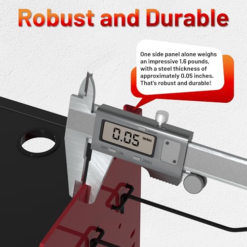 Power Tool Organizer Wall Mount with Charging Station & 8 Outlet
