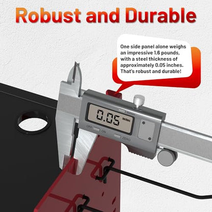 Power Tool Organizer Wall Mount with Charging Station & 8 Outlet