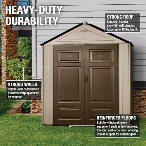 Resin Outdoor Storage Shed With Floor