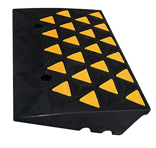6 Inch High Rubber Curb Ramp 23.6" Long