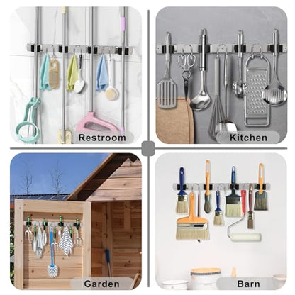 Mop Broom Holder Wall Mount