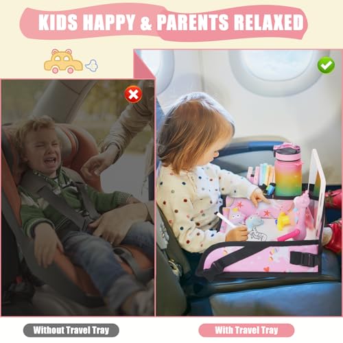 Kids Travel Tray for Car Airplane