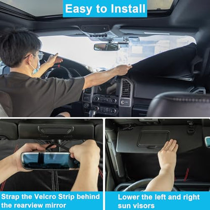 Premium Windshield Sun Shade for 2018