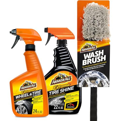 Wheel Cleaner and Tire Shine Kit (3 Count)