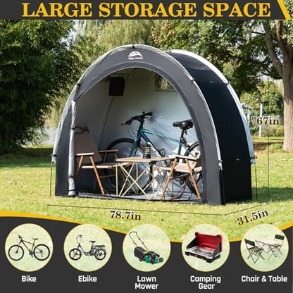 Bike Storage Shed Tent