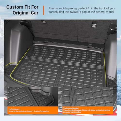 Fuel Cargo Mat Trunk Mat Compatible with 2017