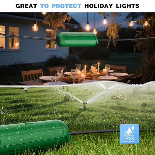 Outdoor Extension Cord Cover (6 Count)