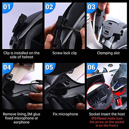 Motorcycle Bluetooth Headset BT