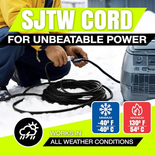 6ft Outdoor Indoor Extension Cord 12 (6 Foot)