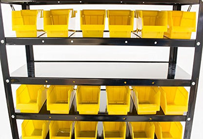 TLPB60 60 Parts Bin Shelving Organize with Plastic Bins for Garage