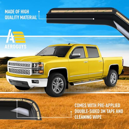 Extra Durable Window Deflectors In (4 Count)