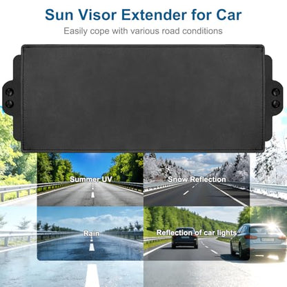 Sun Visor Extender for Car