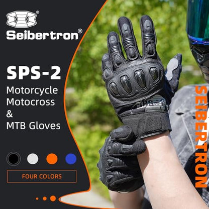 SPS 2 Unisex Touchscreen Road Racing Motorcycle MTB Sports Gloves Also fit BMX MX ATV Mountain Bike Bicycle Cycling Off