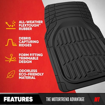 FlexTough LITE Rubber Car Mats Full Set