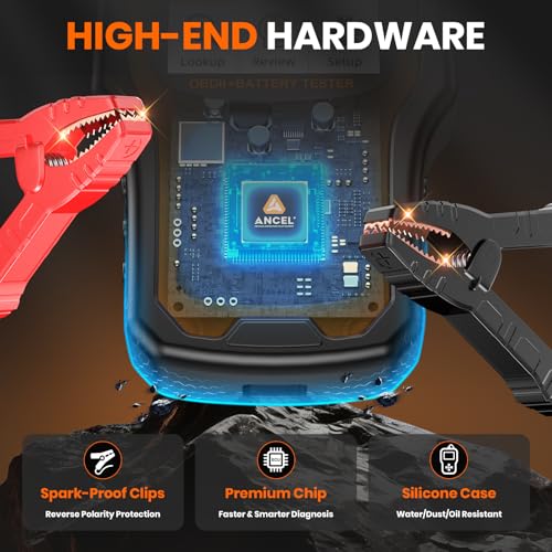 AD410 PRO OBD2 Scanner and Battery Tester