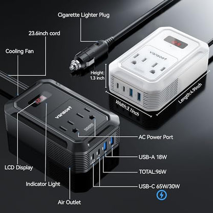 200W Car Power Inverter