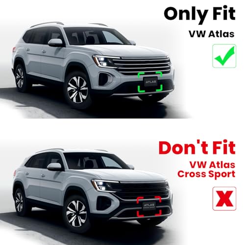 Floor Mats for Volkswagen VW Atlas 2019 (2 Count)