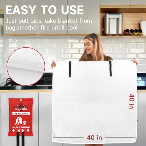 Fire Blanket Emergency for Home Kitchen