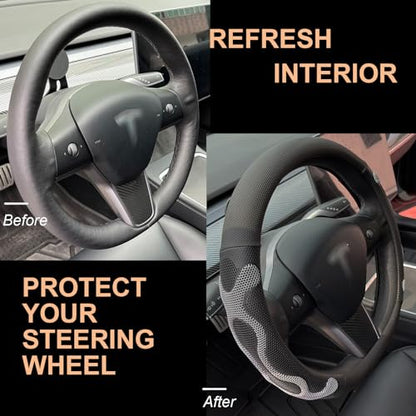 Comfy Grip Steering Wheel Cover for Tesla Model Y