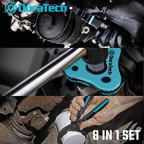 8 Piece Oil Filter Swivel Wrench Set