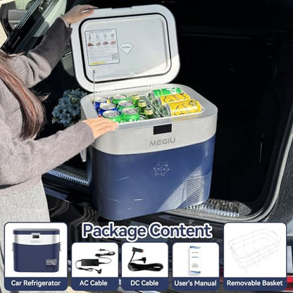 Car Refrigerator Portable Car Fridge 12V Refrigerator 23 Quart