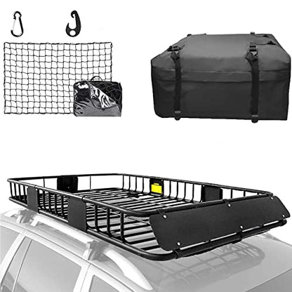 Roof Rack Basket with Extension