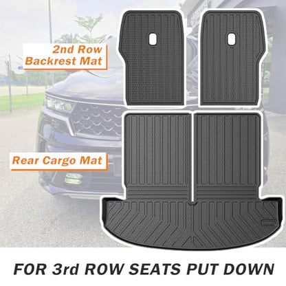 Trunk Cargo Mat for Kia Sorento 2021 (3 Count)