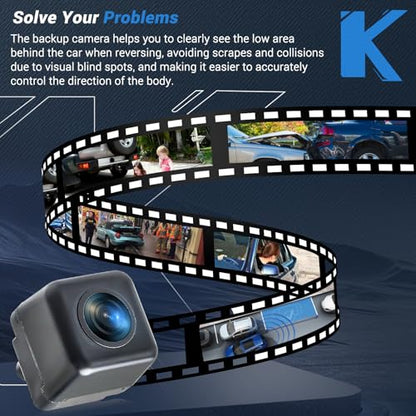 Backup Camera 170° Wide Angle & HD Night Vision