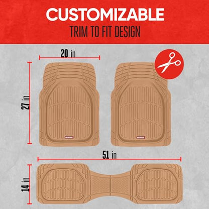 FlexTough Floor Mats for Cars